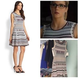 Diane von Furstenberg Flare Dress Sz Medium